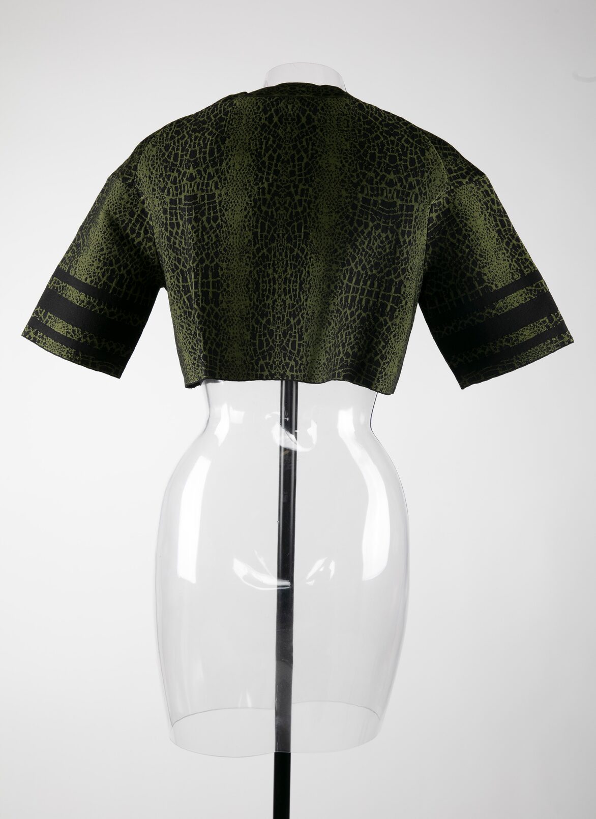 Cardigan ALAÏA BLACK/GREEN CARDIGAN